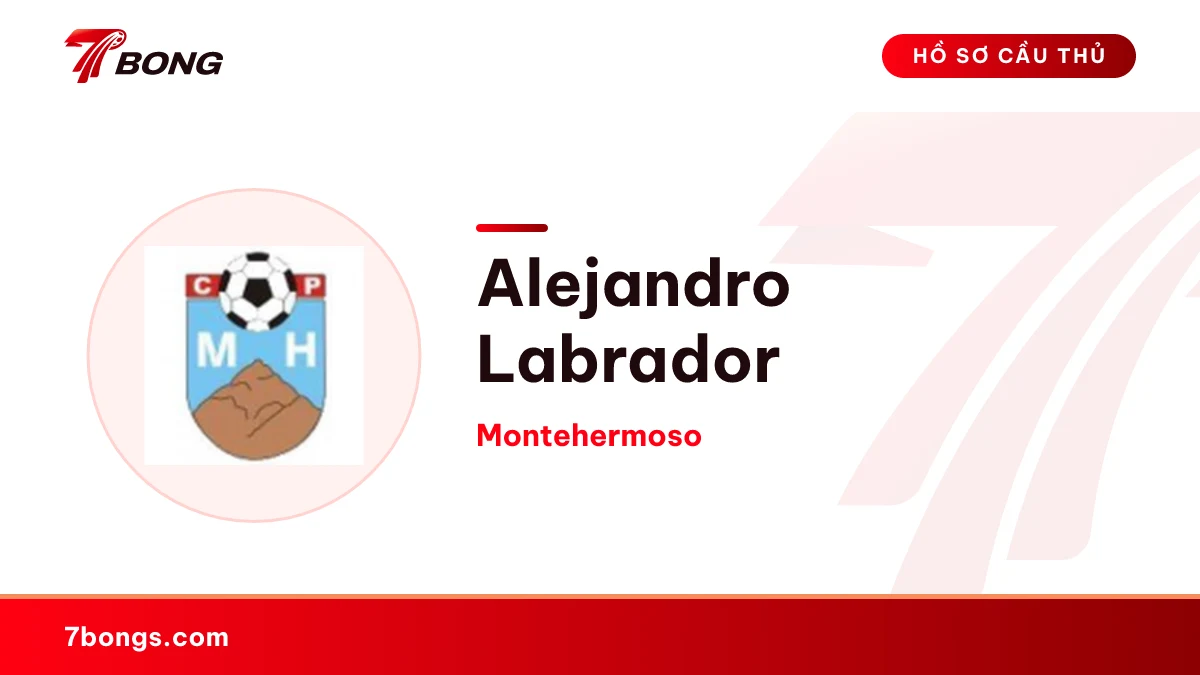 Alejandro Labrador — Montehermoso
