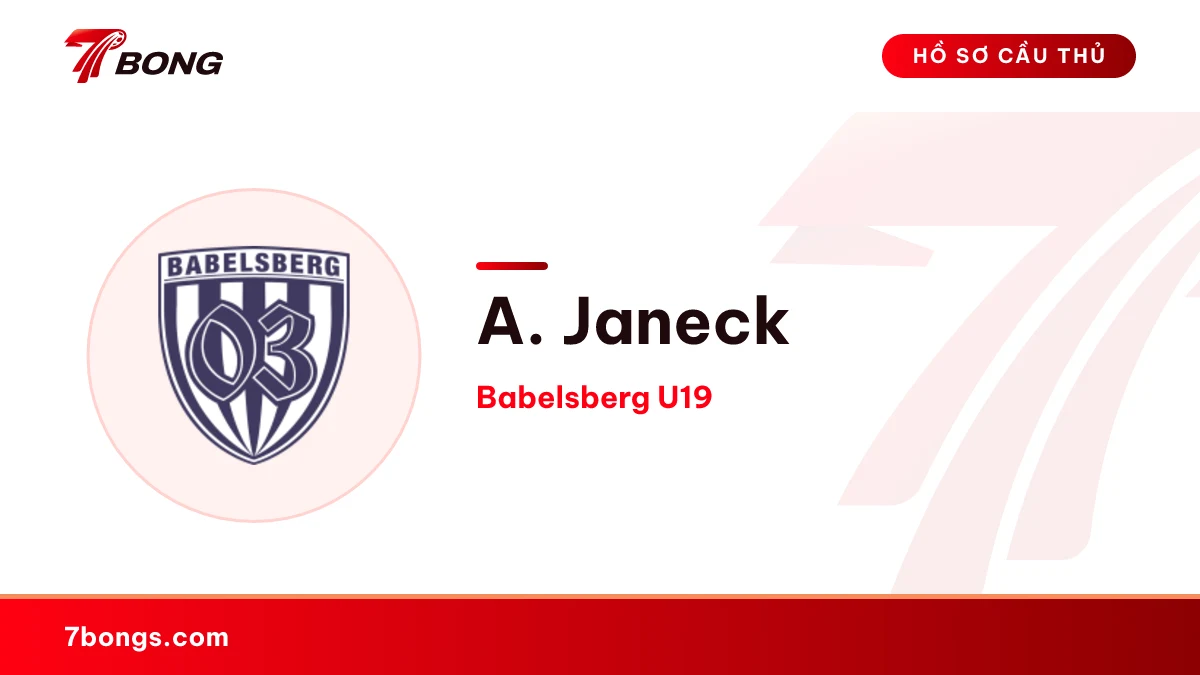 A. Janeck — Babelsberg U19