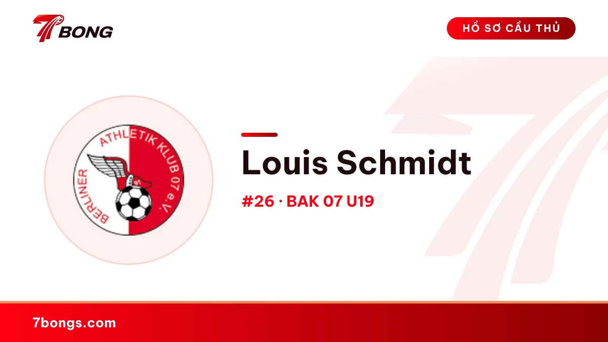 Louis Schmidt — BAK 07 U19