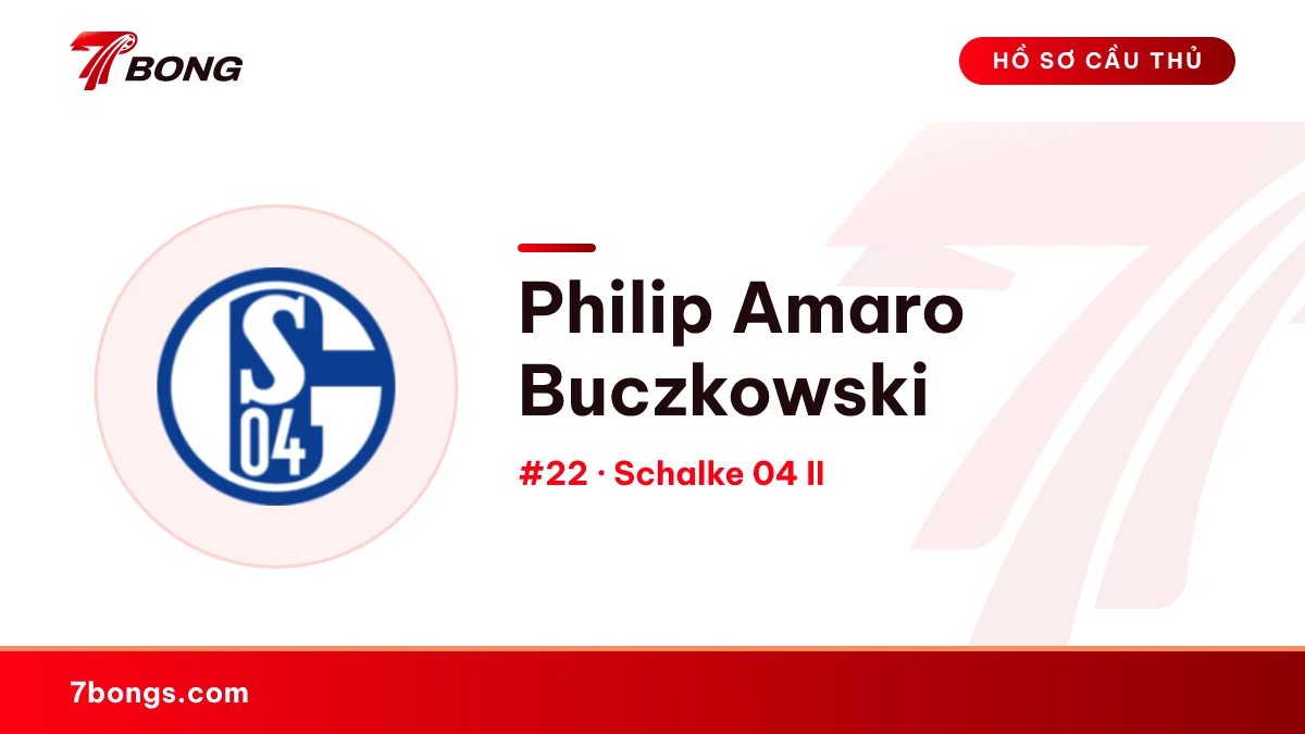 Philip Amaro  Buczkowski — Schalke 04 II