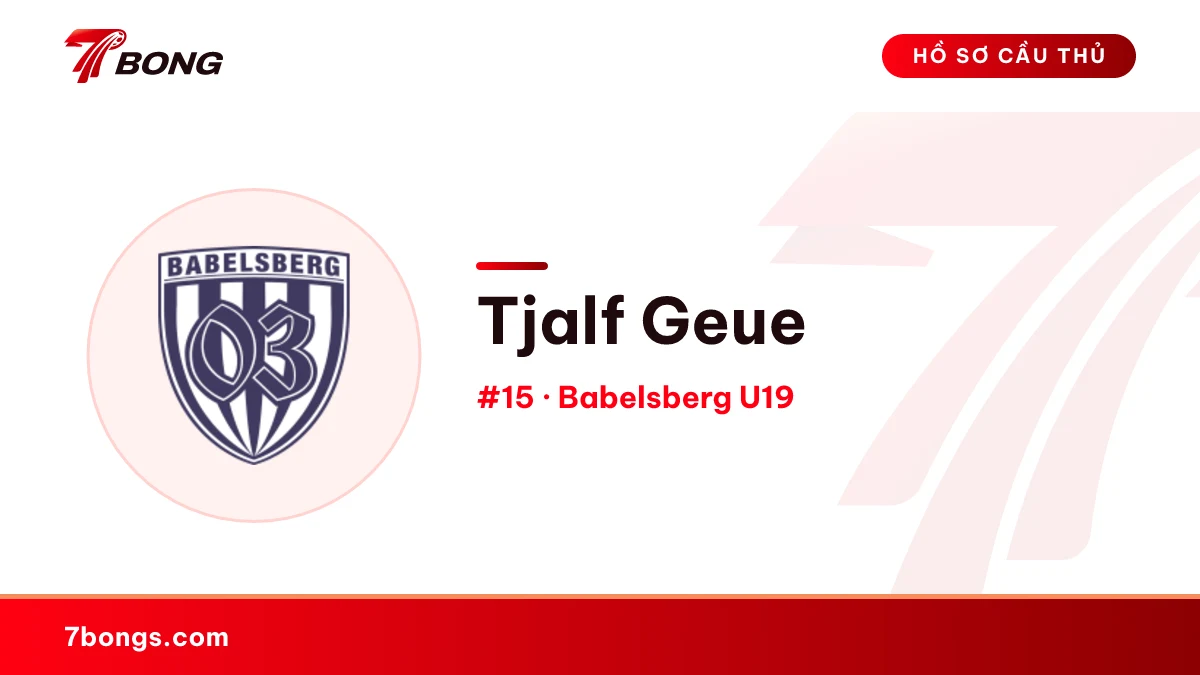 Tjalf Geue — Babelsberg U19