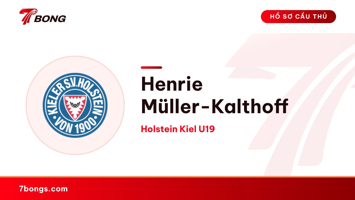 Henrie Müller-Kalthoff — Holstein Kiel U19