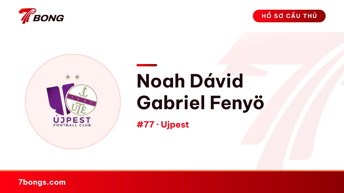 Noah Dávid Gabriel Fenyö — Ujpest