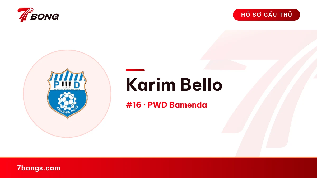 Karim Bello — PWD Bamenda