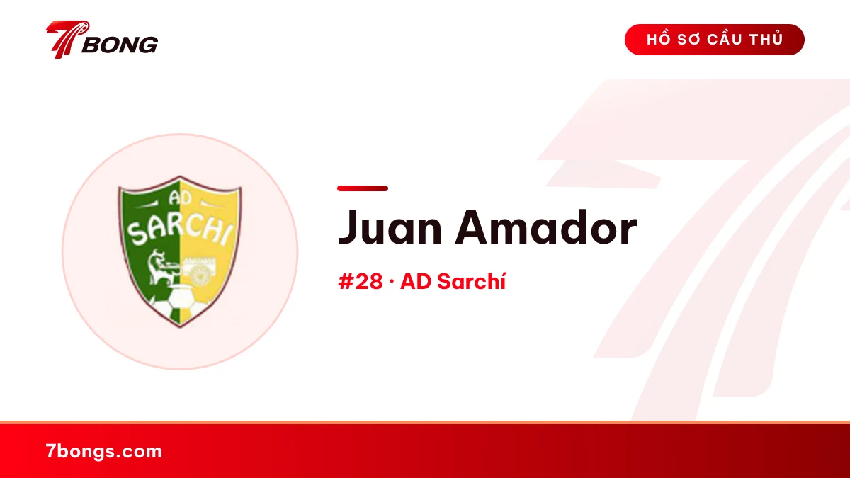 Juan Amador — AD Sarchí