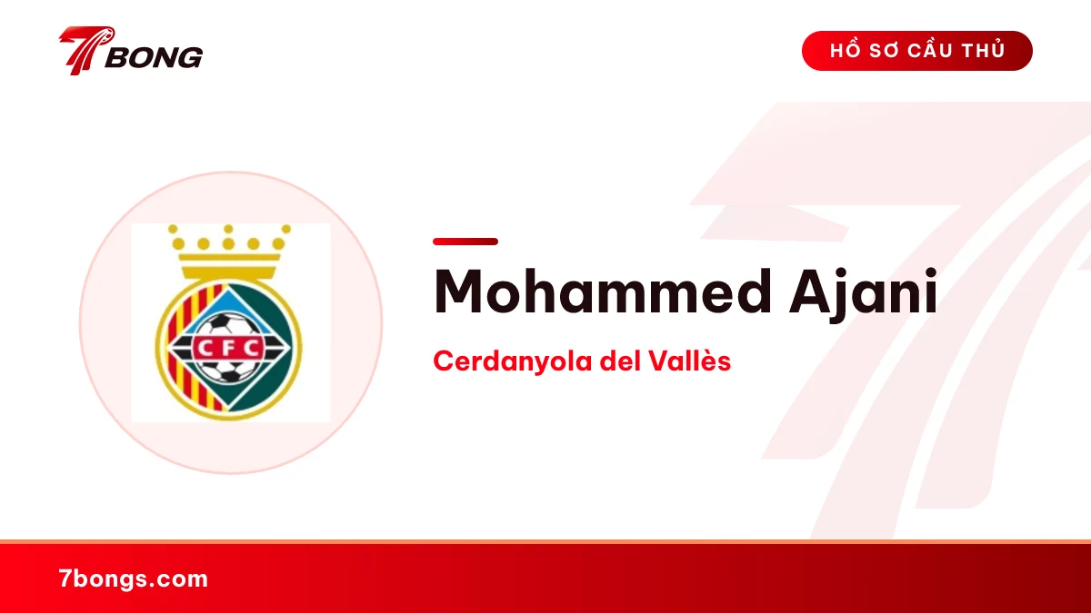 Mohammed Ajani — Cerdanyola del Vallès
