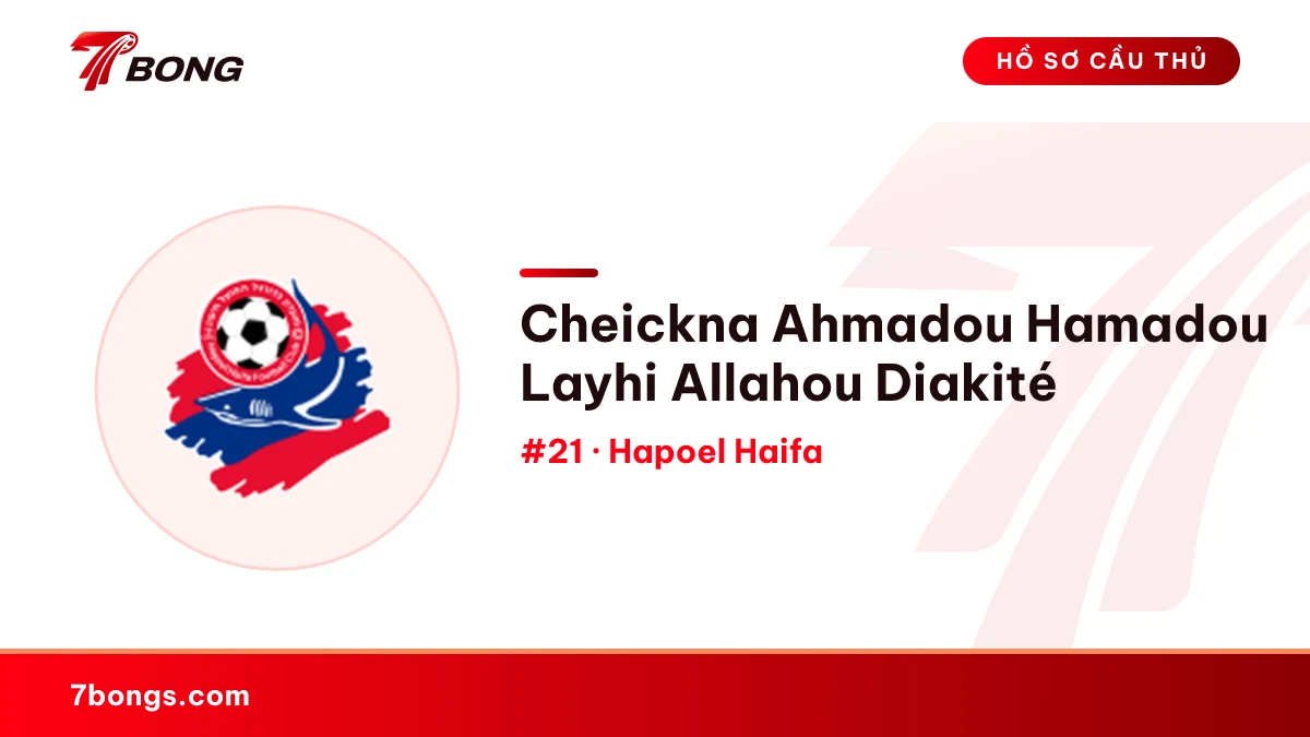 Cheickna Ahmadou Hamadou Layhi Allahou Diakité — Hapoel Haifa