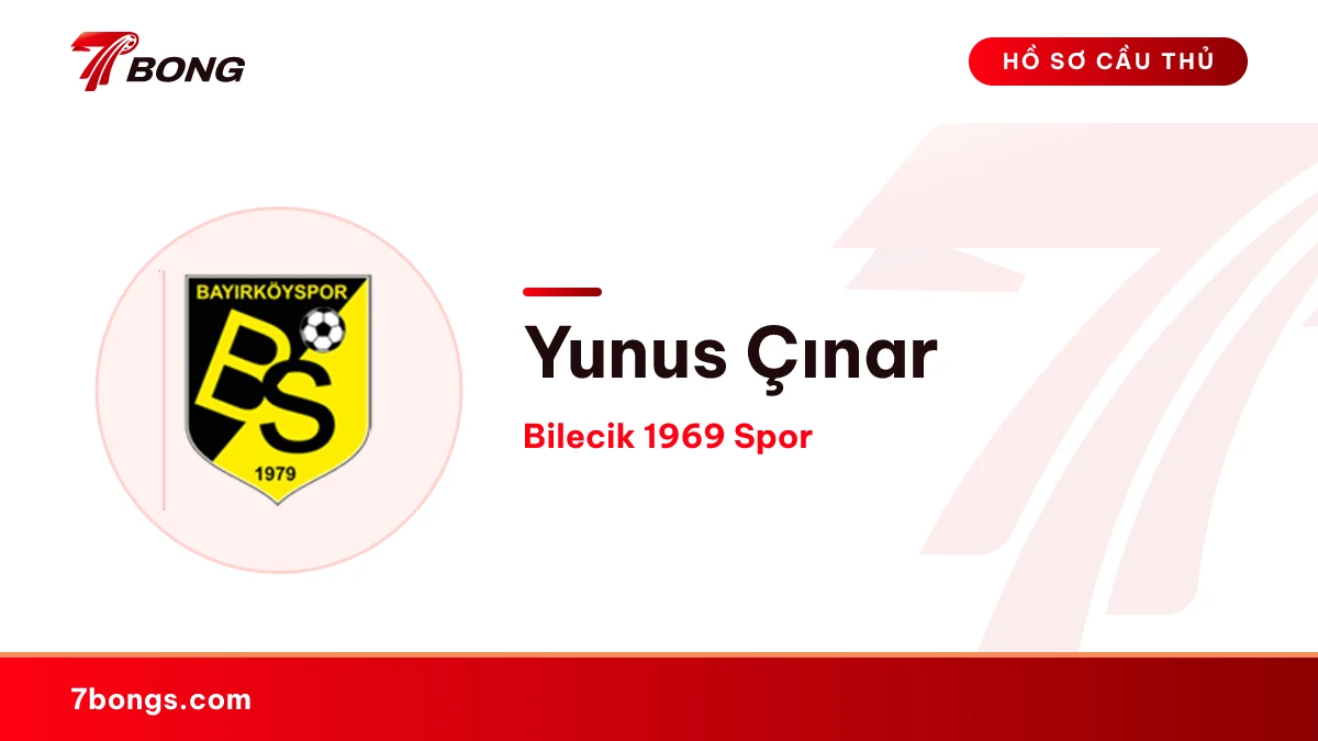 Yunus Çınar — Bilecik 1969 Spor
