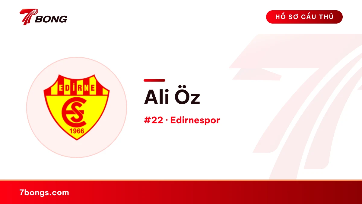 Ali Öz — Edirnespor