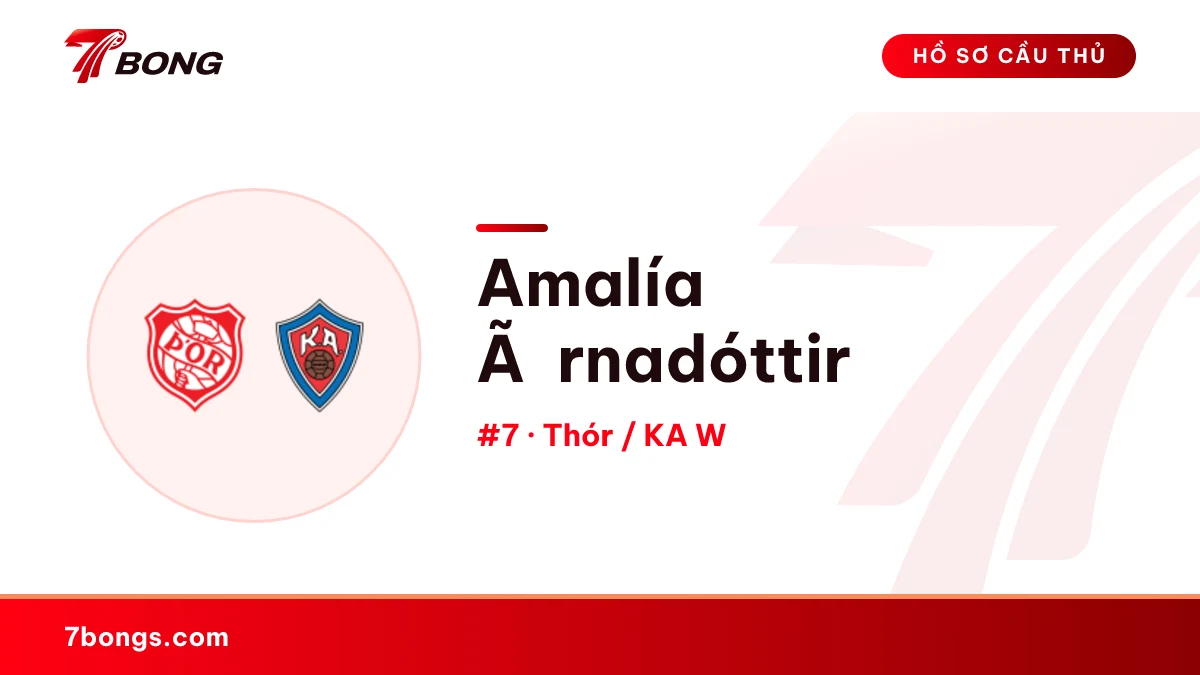 Amalía Ãrnadóttir — Thór / KA W