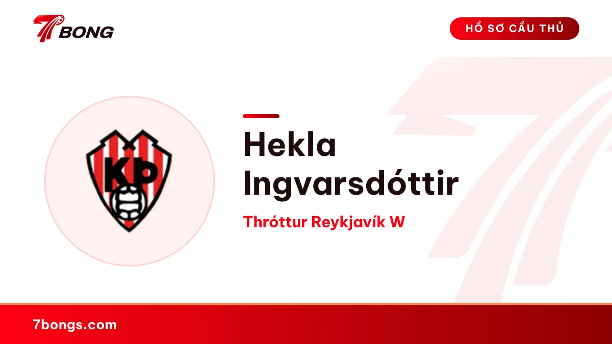 Hekla Ingvarsdóttir — Thróttur Reykjavík W