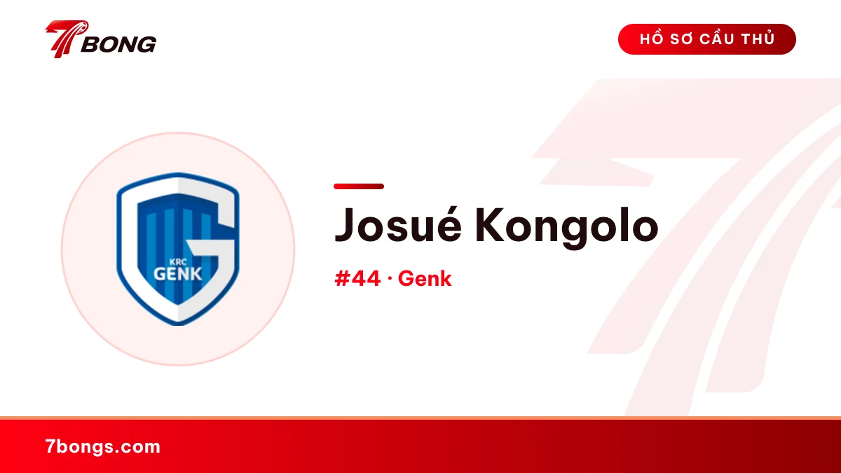 Josué Kongolo — Genk