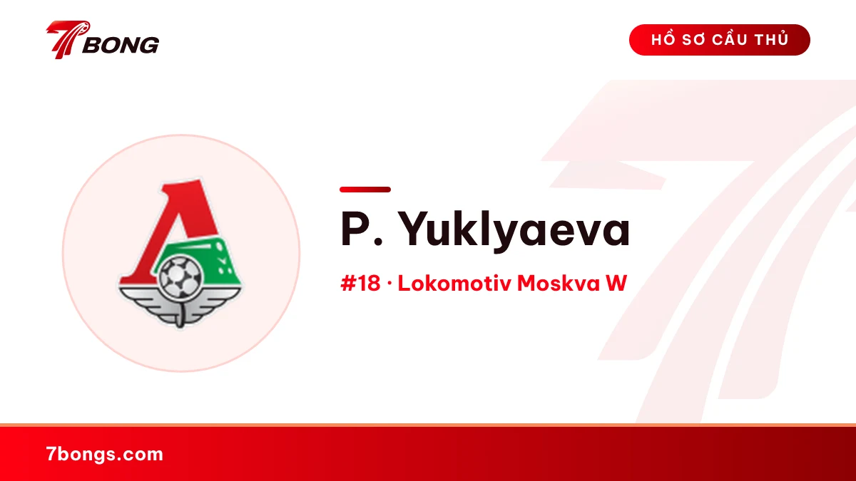 P. Yuklyaeva — Lokomotiv Moskva W