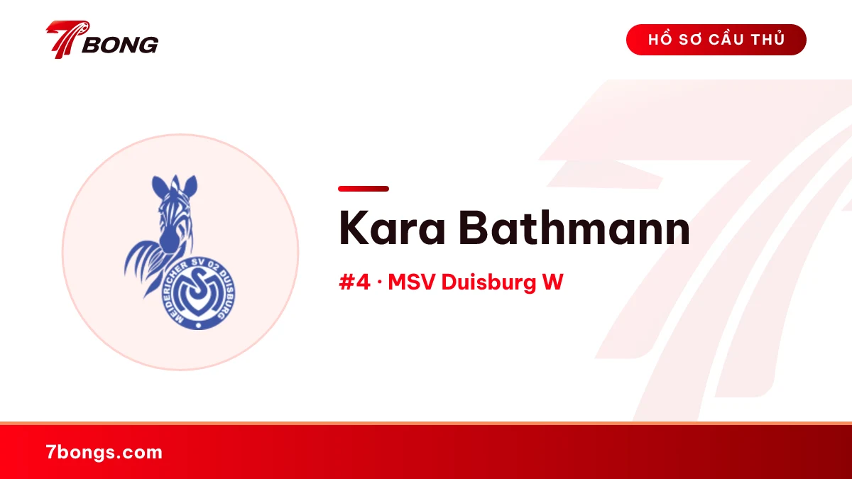 Kara Bathmann — MSV Duisburg W