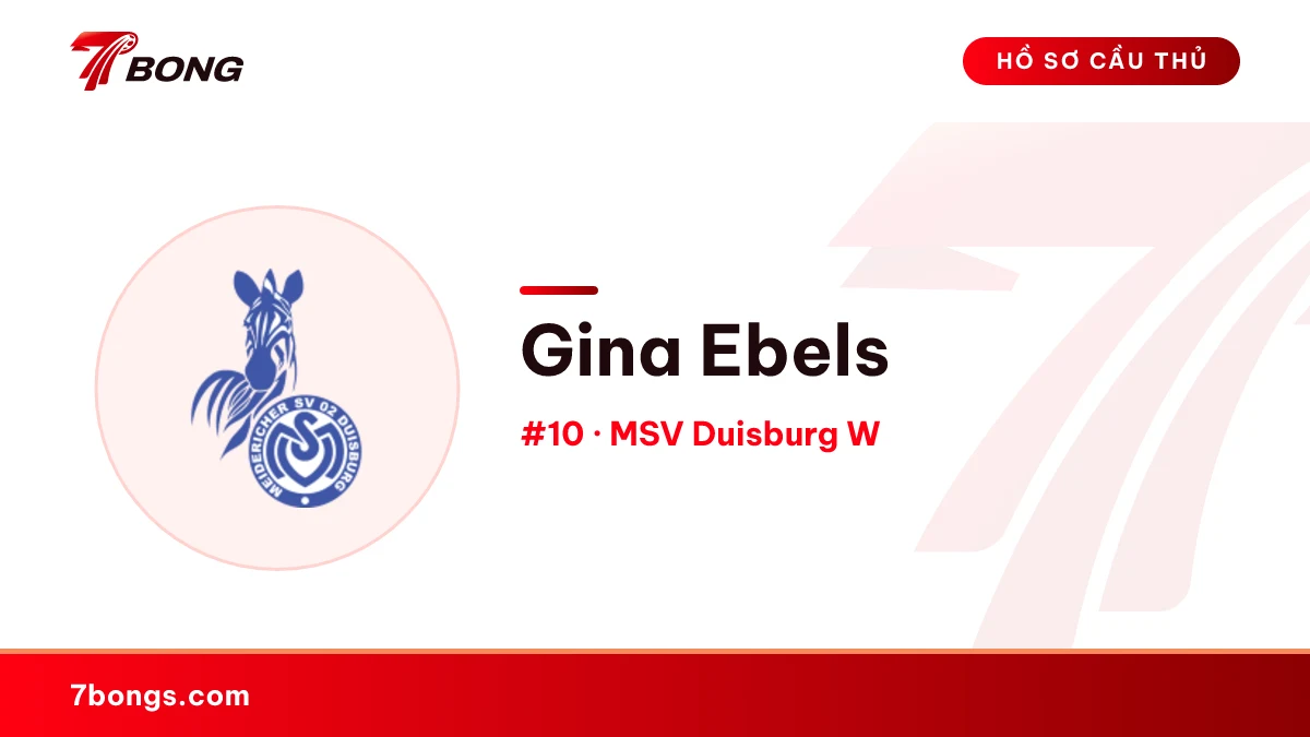 Gina Ebels — MSV Duisburg W