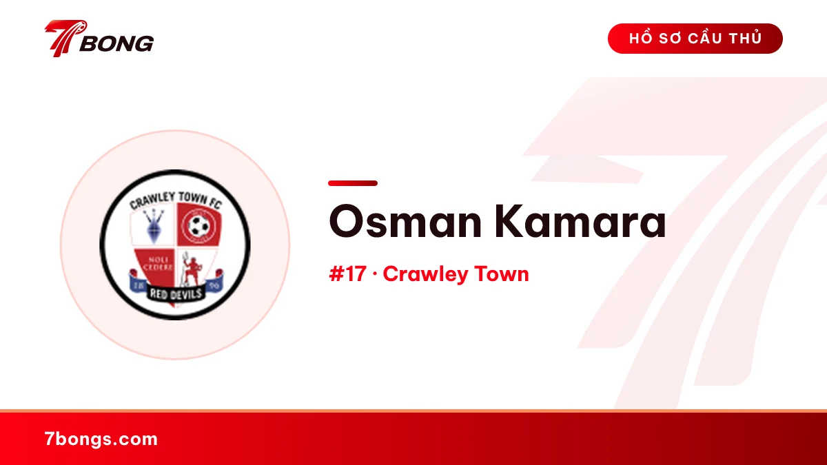 Osman Kamara — Crawley Town