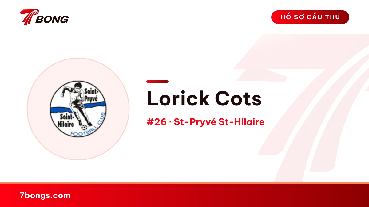 Lorick Cots — St-Pryvé St-Hilaire