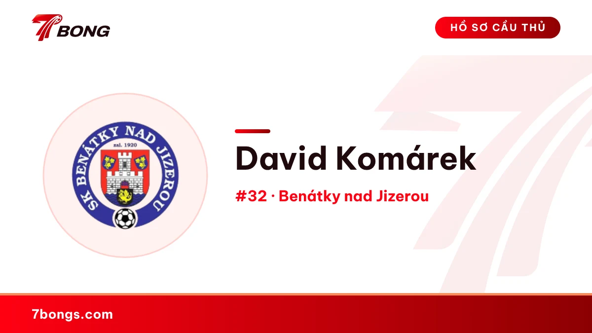 David Komárek — Benátky nad Jizerou