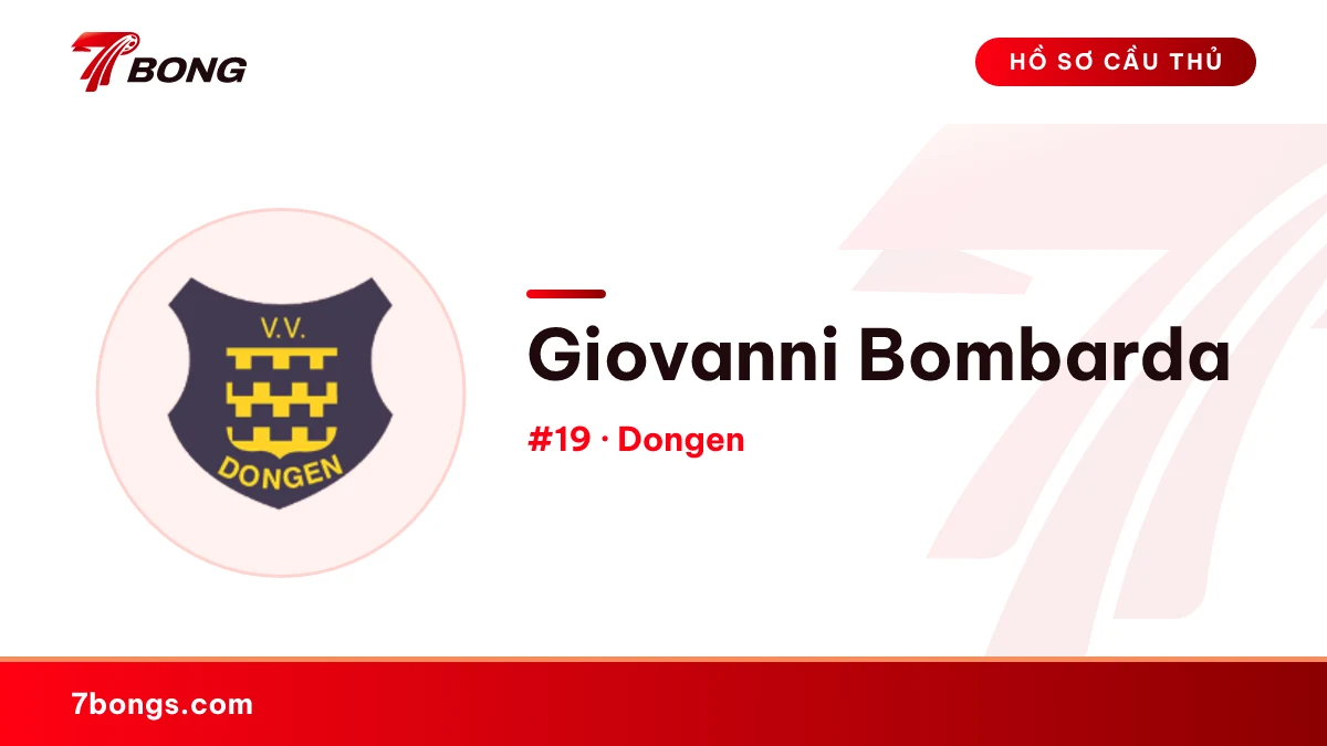 Giovanni Bombarda — Dongen