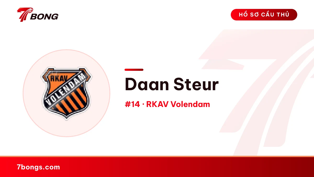 Daan Steur — RKAV Volendam