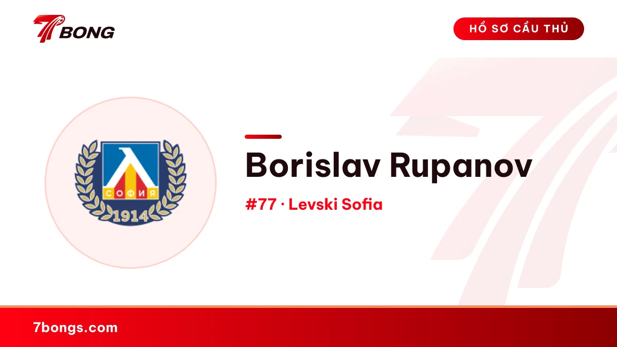 Borislav Rupanov — Levski Sofia