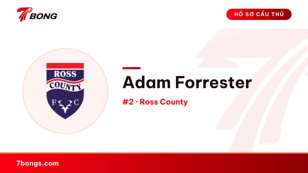 Adam Forrester — Ross County