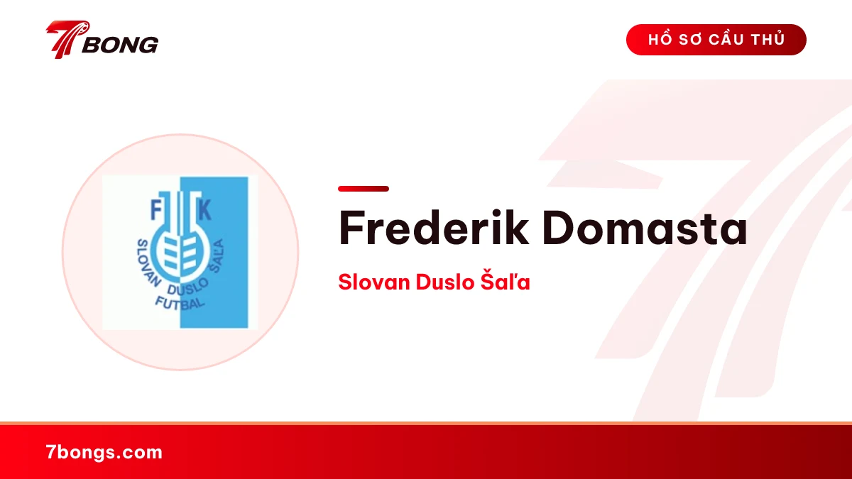 Frederik Domasta — Slovan Duslo Šaľa