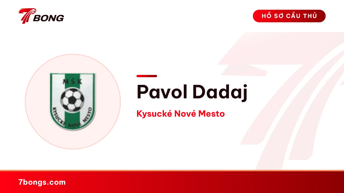 Pavol Dadaj — Kysucké Nové Mesto
