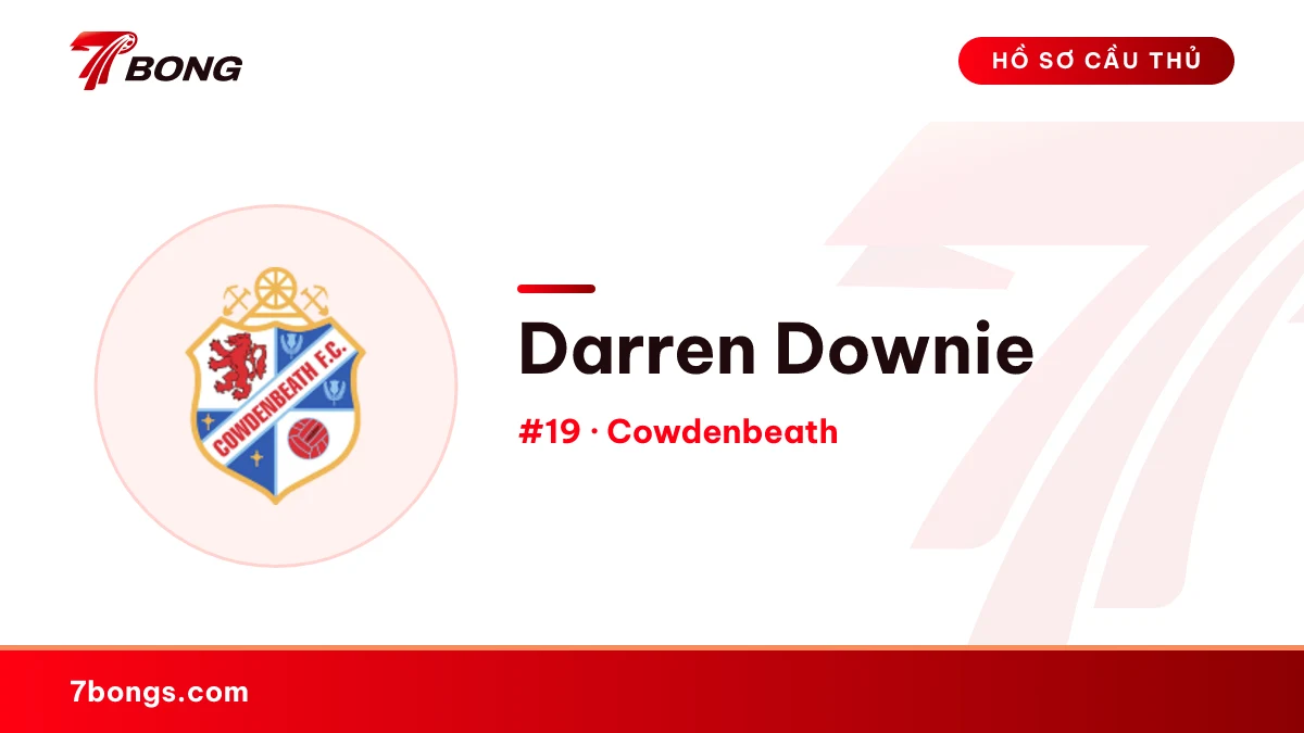 Darren Downie — Cowdenbeath