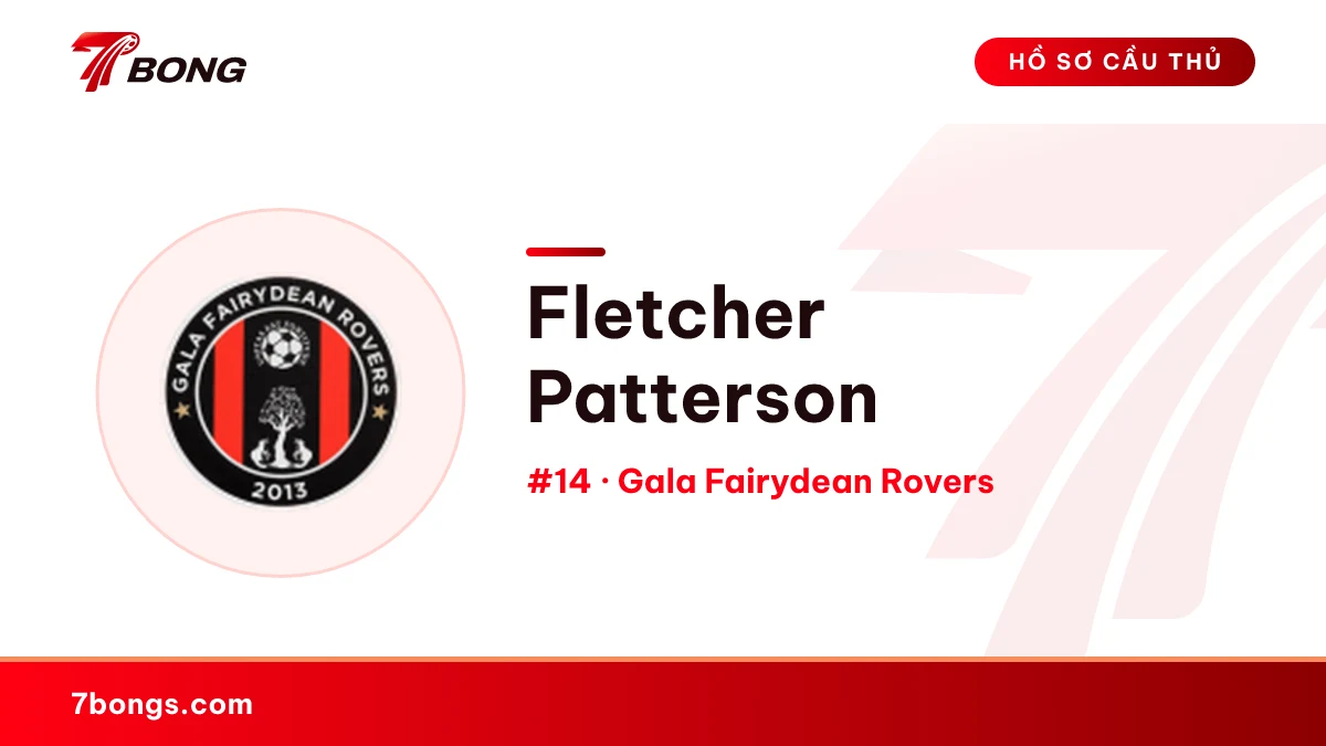 Fletcher Patterson — Gala Fairydean Rovers