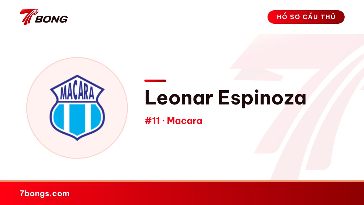 Leonar Espinoza — Macara