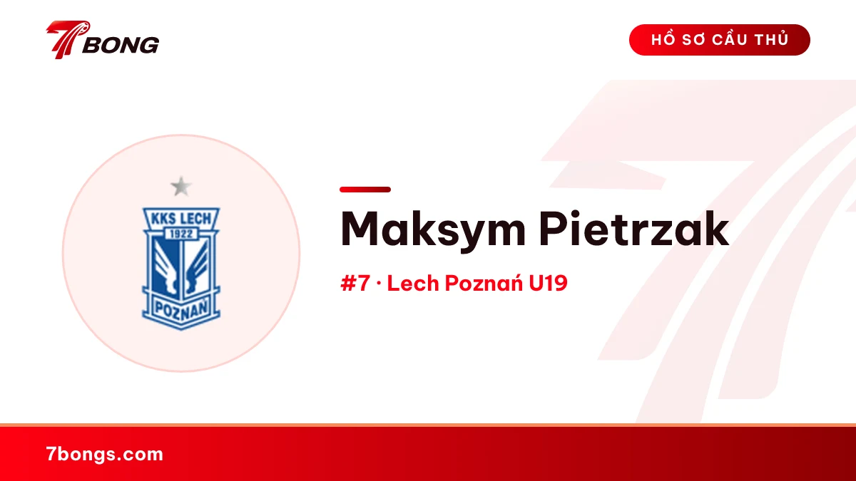 Maksym Pietrzak — Lech Poznań U19