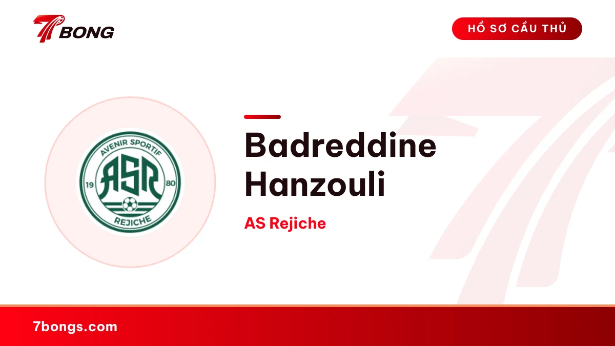 Badreddine Hanzouli — AS Rejiche