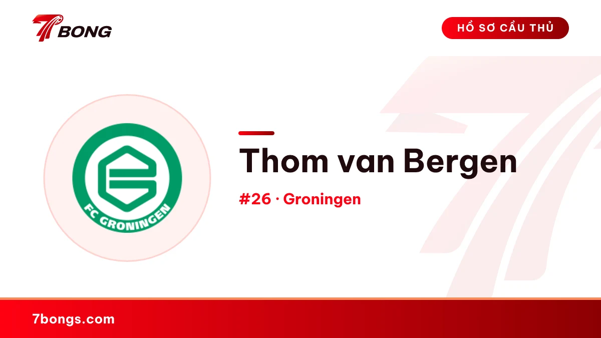 Thom van Bergen — Groningen