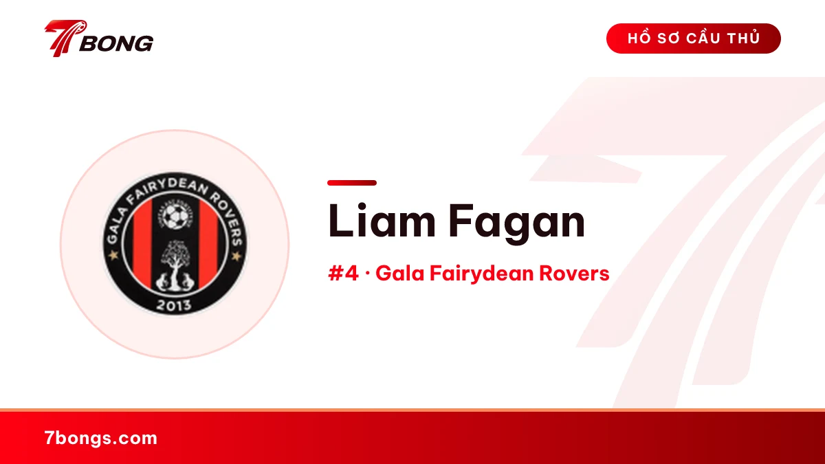 Liam Fagan — Gala Fairydean Rovers