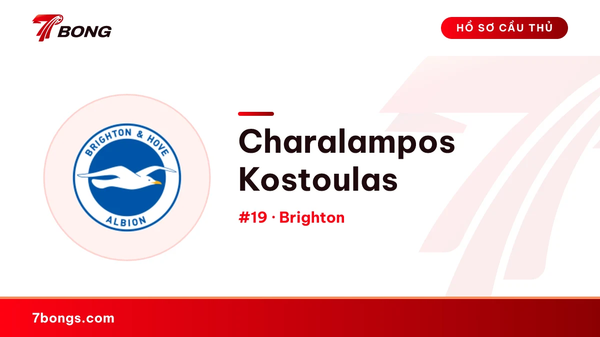 Charalampos Kostoulas — Brighton