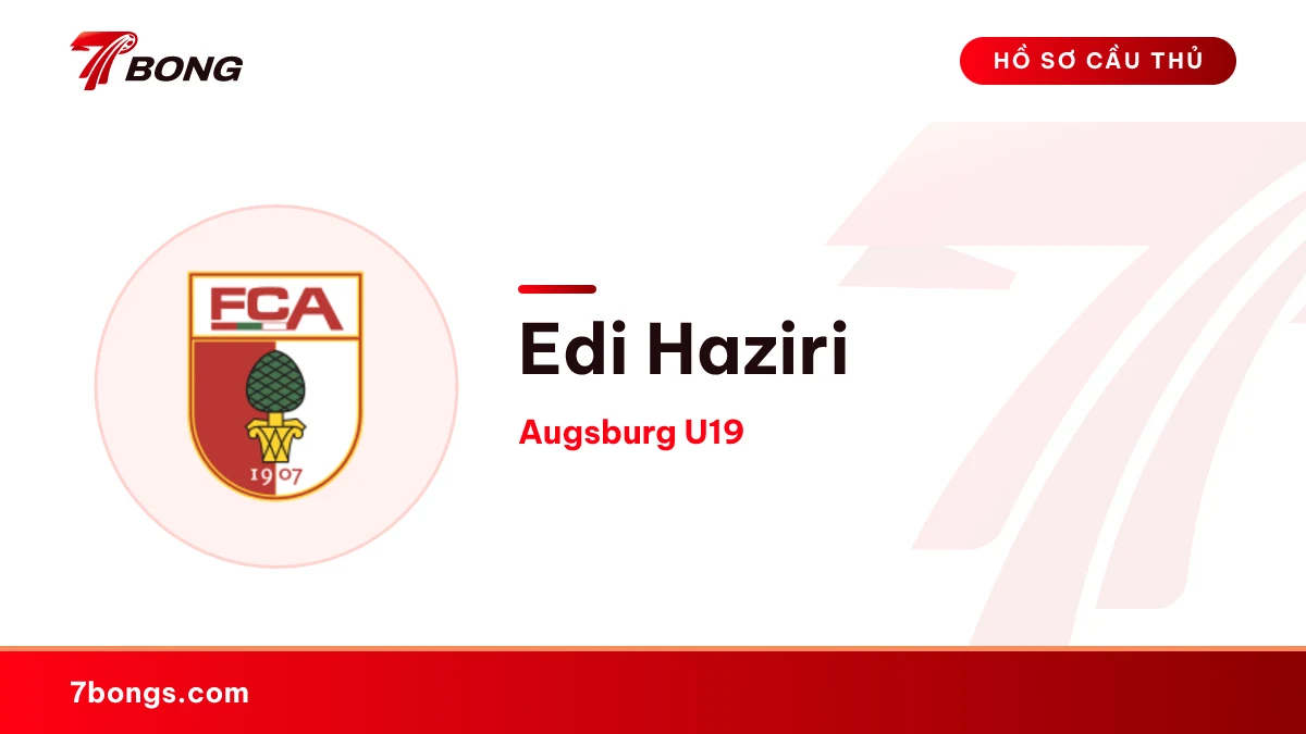 Edi Haziri — Augsburg U19