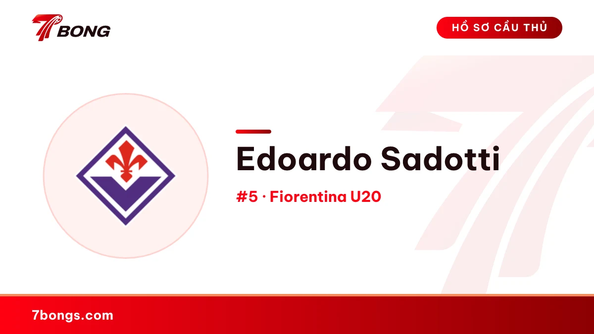 Edoardo Sadotti — Fiorentina U20