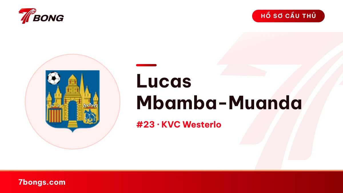 Lucas Mbamba-Muanda — KVC Westerlo