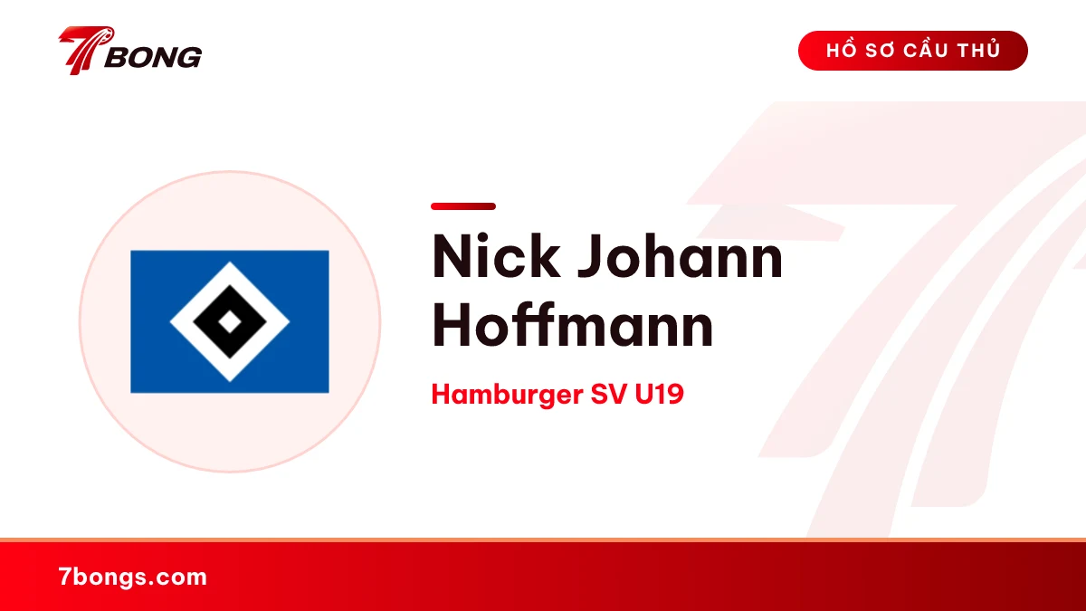 Nick Johann Hoffmann — Hamburger SV U19