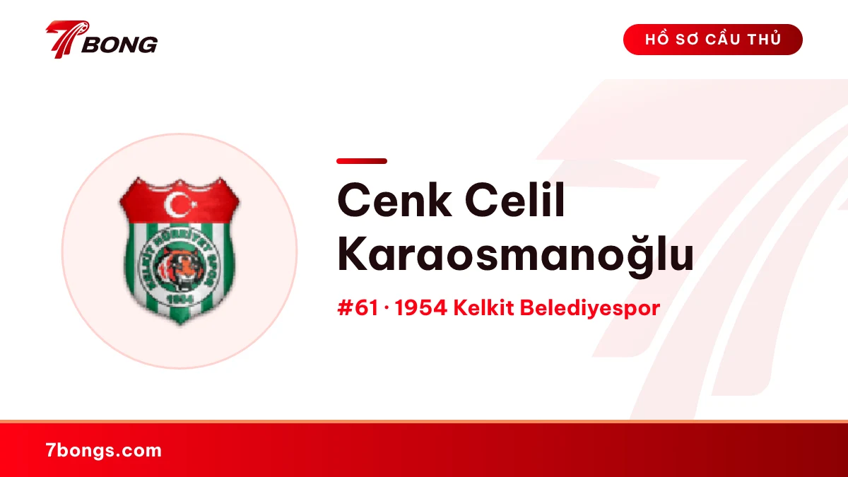 Cenk Celil Karaosmanoğlu — 1954 Kelkit Belediyespor