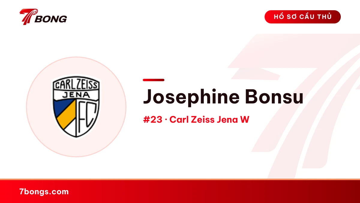 Josephine Bonsu — Carl Zeiss Jena  W