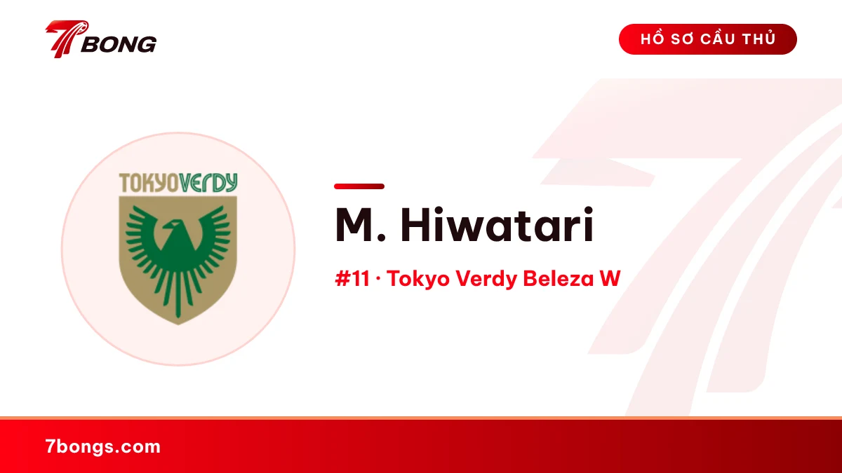 M. Hiwatari — Tokyo Verdy Beleza W