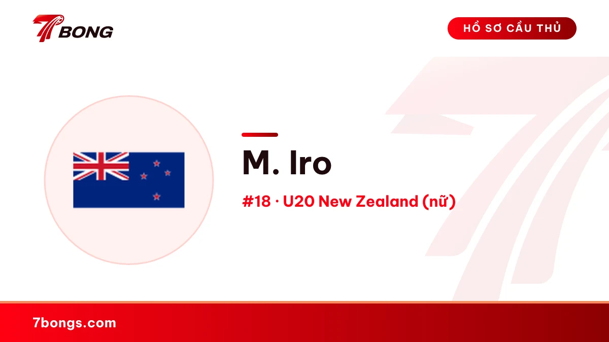 M. Iro — U20 New Zealand (nữ)