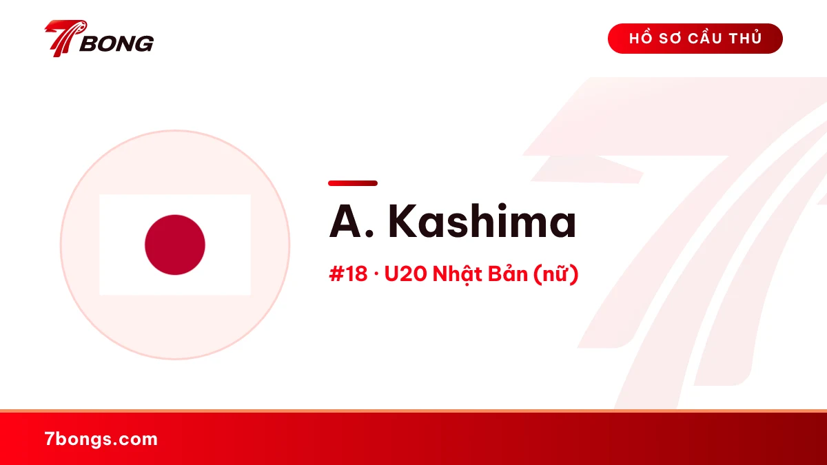 A. Kashima — U20 Nhật Bản (nữ)
