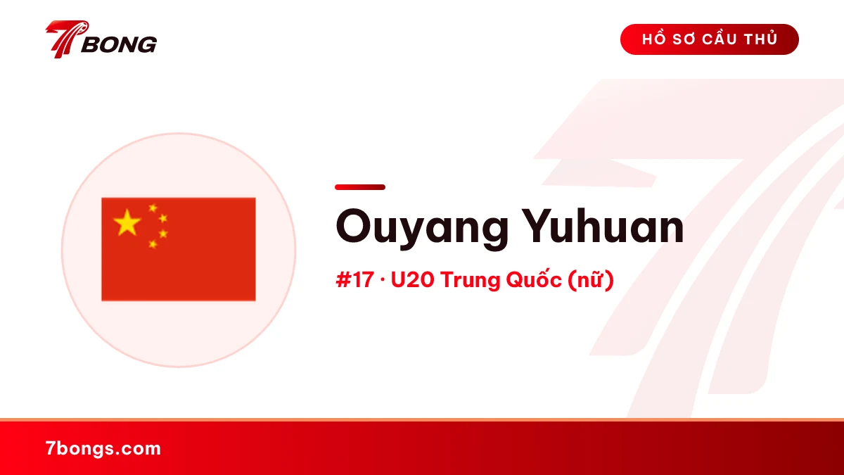 Ouyang Yuhuan — U20 Trung Quốc (nữ)