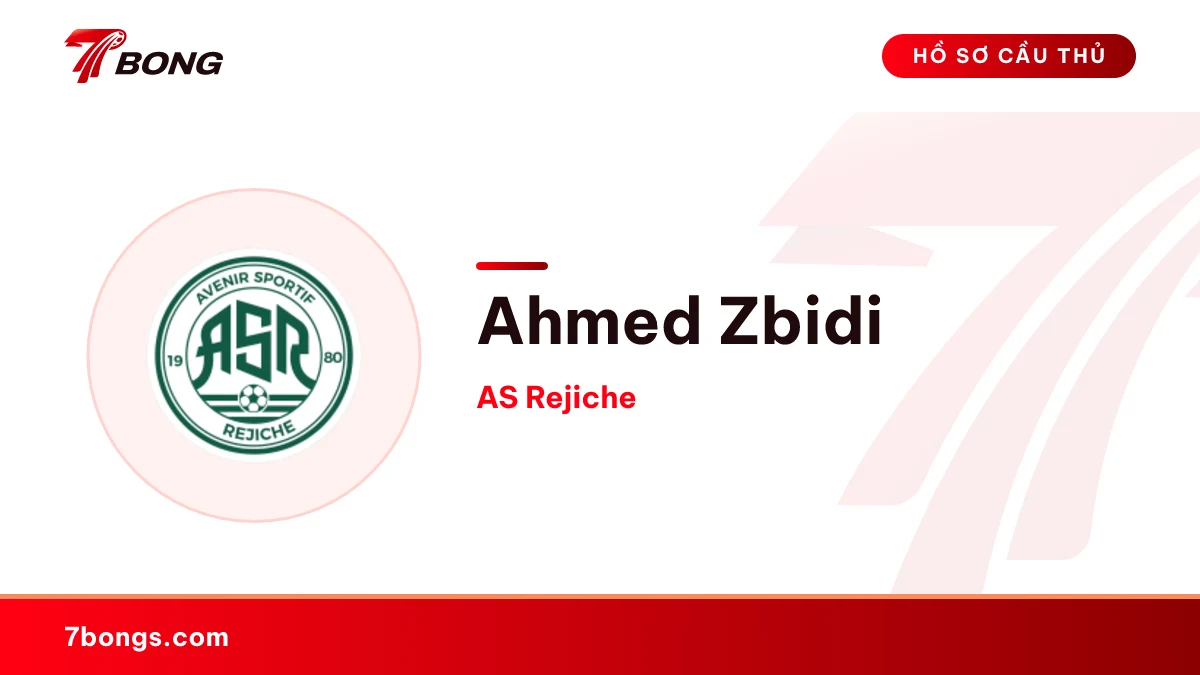 Ahmed Zbidi — AS Rejiche