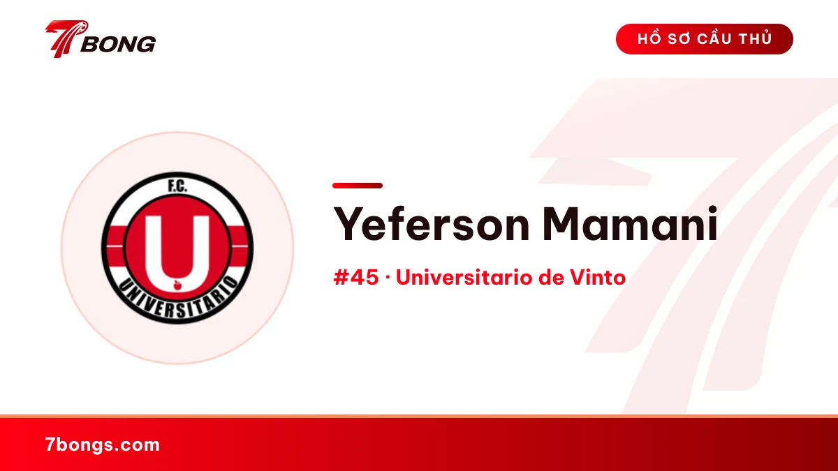 Yeferson Mamani — Universitario de Vinto