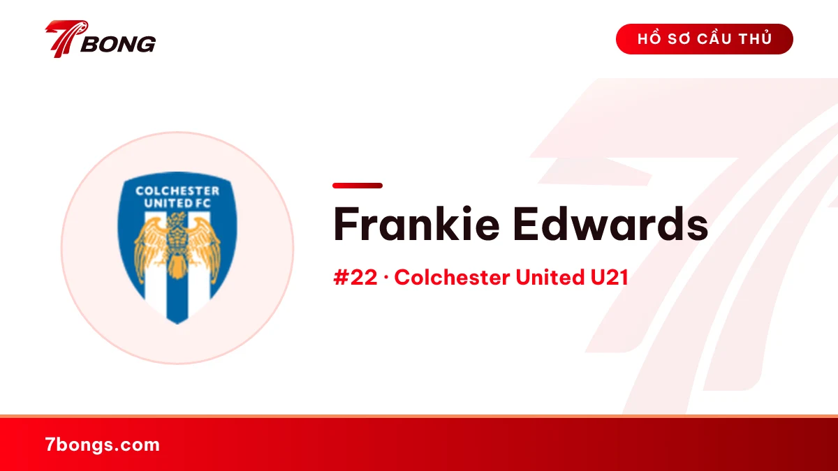Frankie Edwards — Colchester United U21