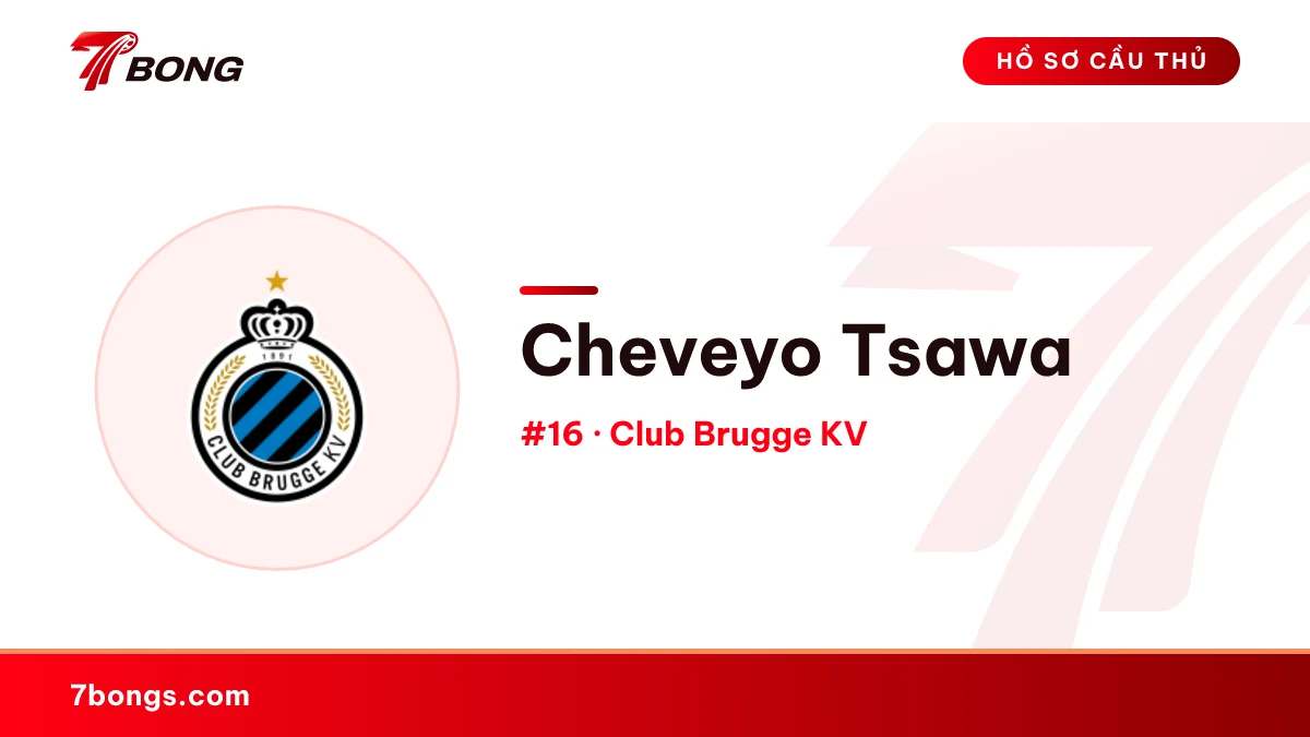 Cheveyo Tsawa — Club Brugge KV